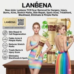 6b3019ef6f41b8a2ef63cdbabe689c14.jpg Lanbena TCM Scar and ACNE Mark Removal Gel Ointment with Surgery, Injury, Burns Keloids, Stretch Marks, Skin Repair, Spots Treatment, Blackhead, Eliminate & Pimple Marks