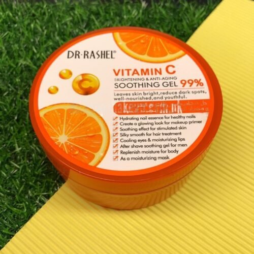 6d147e1583c40c7ef1450bee60a71522.jpg DR RASHEL Vitamin C Dnvc Brightening and Anti-Aging Soothing Gel 99% 300g All Skin Types