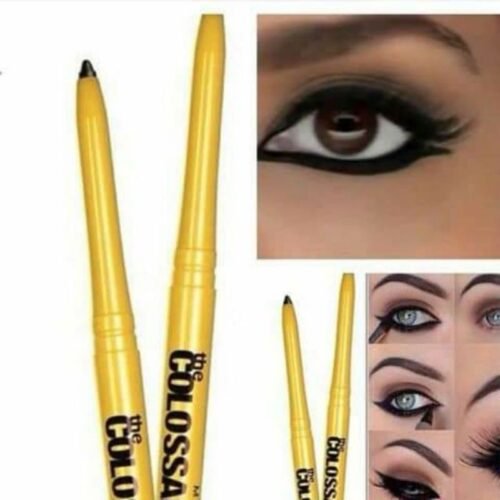 Maybelline Colossal Kajal ORIGINAL Extra Black Made in GERMANY Maybelline Kajal WATERPROOF Eye liner 12hrs Long Protection Maybelline New York the Colossal Kajal