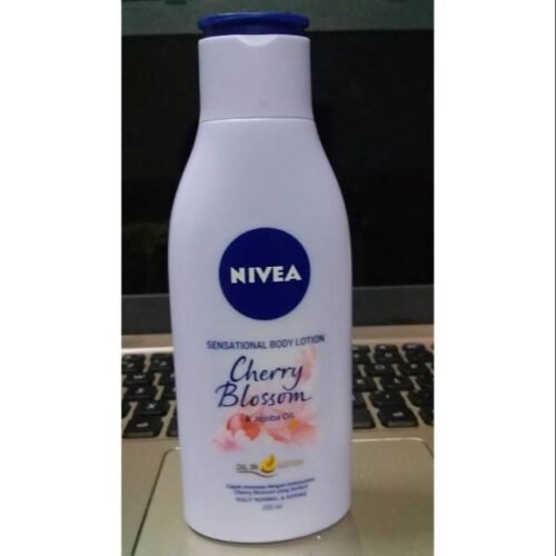 NIVEA Cherry Blossom Lotion 400 Ml With Jojoba Oil Beautifully Glowing Skin (Ncb)
