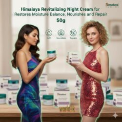 Originall Himalaya Revitalizing Night Cream for Restores Moisture Balance, Nourishes and Repair (hrnc)
