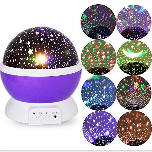 Version 1.0.0 Children Kids Advanced 3D LED Star Master Smdl Dream Sky 360 Rotating Star Lamp / Multi function Projection Night Light Decoration Party / BABY & Adults Sleep Romantic Led Projection Lamp
