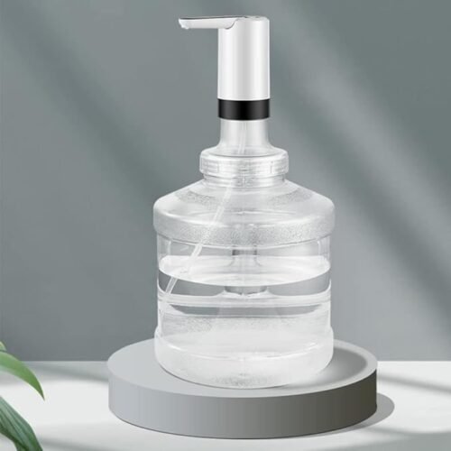73fedee072a941b6546e91f76e702a9d.jpg Water Bottle (wdp) Pump Dispenser, USB Charging Electric Water Bottle Pump, Portable Automatic DRINKING Water Pump