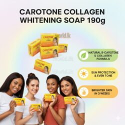 CAROTONE Brightening WHIi-TENING SOAP (cbs) COLLAAGEN formula s190gun protection