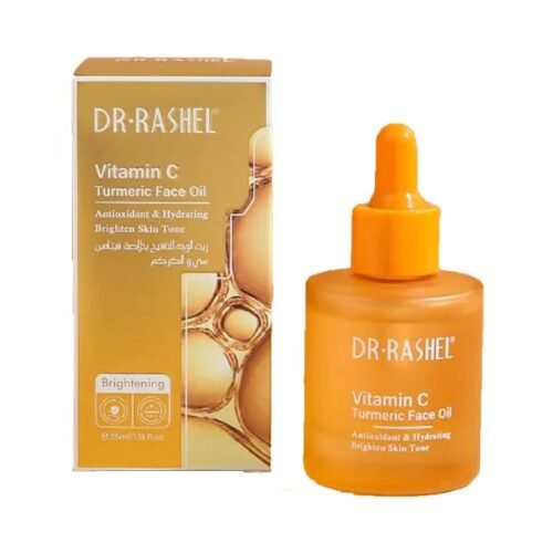 Turmeric Face Oil DR RASHEL Vitamin C Turmeric Face Oil Antioxidant & Hydrating Brighten Skin Tone 35ml vtfo