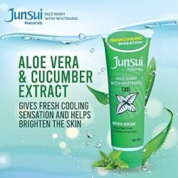 JUNSUI Natural Face Wash Cool jnfw 100g Whitening Fresh Cooling Sensation
