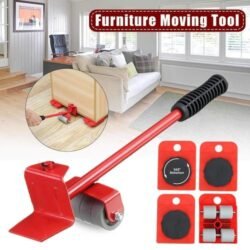 7a48eeadd1e8150af960a6b230d4d7e8.jpg 5pc/set Heavy Furniture Moving Tool ( fmh )1 Transport Lifter Shifter Sofa Refrigerator Washing Machine Wheels Slider Roller Mover Device