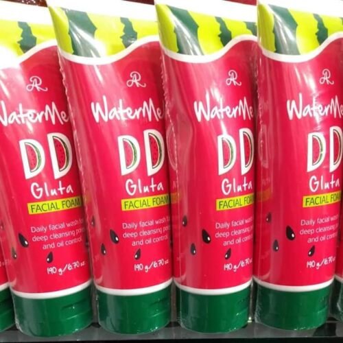 Made in THAILAND AR ARON Watermelon (arwf) DD GLUTA Facial Foam / Face Wash 190g