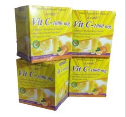 THAILAND WHITENING DRINKING Acorbic NATURAL Vitamin C 1000 AVC Orange Powder Drink