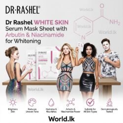83ac741c0cf2ec1d6a59816d5ddacb29.jpg Dr Rashel WHITE SKIN Serum Mask Sheet With drwm With Arbutin & Niacinamide