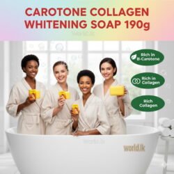 CAROTONE Brightening WHIi-TENING SOAP (cbs) COLLAAGEN formula s190gun protection