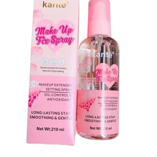 867c4cc13302309e2989c222d37fa7c3.jpg KARITE Make Up Fix Spray (kmfs) Long Lasting Stay Smoothing & Gentle 210ml