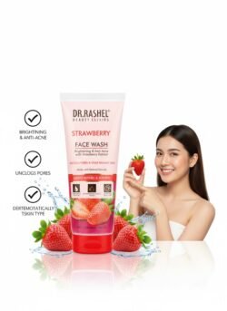 86e9bbd5234689ec9cd9cc16a3ff75a1.jpg Dr. Rashel Face Wash (nhsw) Strawberry All Skin Types 100ml.