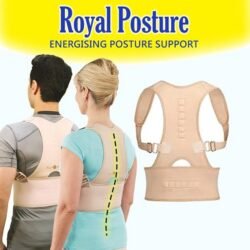 Royal Posture by Bulb Head - The Amazing Back Support Belt that Aligns Your Spine, Posture Corrector Brace (rpb)
