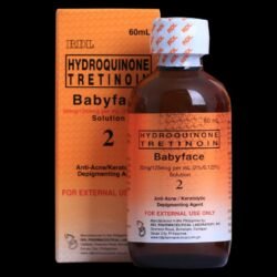 Rx  RDL # 2 Hydroquinone Tretinoin BABY Face Solution 60ML rdl fa