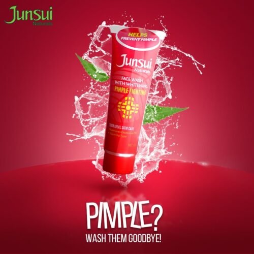 8a78dbe39245a7ac2329997fbc118aa0.jpg JUNSUI Natural Removes Excessive Oil & Pimple Fighting Face Wash 100g jnpf