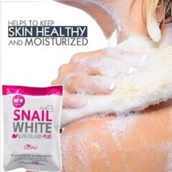 Snail White s3gs Plus+3 Gluta Collagen Plus Soap New 80g