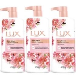 LUX Shower CREAM [luds] Dewy Sakura 2X Moisturizing Essence 450 ml
