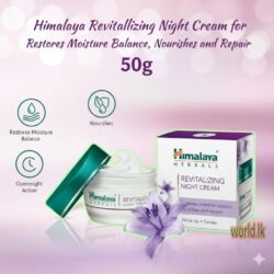 Originall Himalaya Revitalizing Night Cream for Restores Moisture Balance, Nourishes and Repair (hrnc)