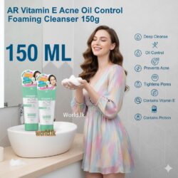 91cec7069827d22d01ecfb0c14a9a675.jpg AR Vitamin E Acne Oil Control Foaming Cleanser 150g arco Made in Thailand