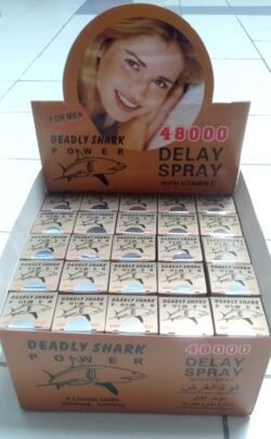 Deadly Shark Original 48,000 Spray with Extra Vitamin E Strong and Advance Formula Made In Germany hb 17