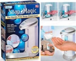 95cc41716a60e18423ed1be7029a4d77.jpg Magic Automatic SOAP DISPENSER Smhd Touch Less Built-In Infrared Smart Sensor-Motion Activated.
