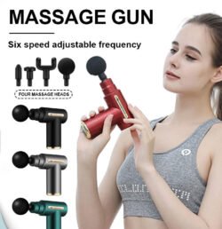 96a61e2b856eb98157e4841011375870.jpg Full Set of Rechargeable Vibration Power Fascial Body FG Massage Gun kit with 4 Massage Heads Facial Massager for Recovery Muscle, Relaxing, Pain Relief