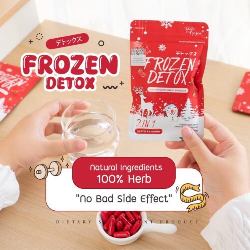 9705ea5b6b0d9d038efe6862b5b86cff.jpg Herbal Organic FROZEN DETOX SLIMMING Fdsc GLUTA Capsules Reduce Weight without Exercises