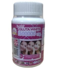 Herbal Natural SUPREME GLUTA WHITE Sgw Skin - 1500000 Mg Capsules for Skin Brightening Made in THAILAND