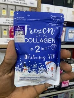 9893350fea35d329503ff25fae35a5c7.jpg FROZEN COLLAGEN 2 in 1 - 60 WHITENING Capsules fcc Herbal Peptide & GLUTATHIONE Medicine