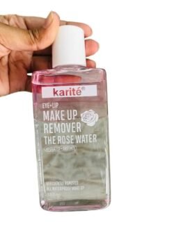 KARITE Eye+Lip Makeup (kmrw) Remover the Rose Water Hydrates+Soothes 180ml