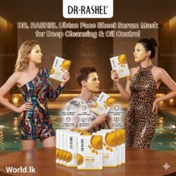 DR RASHEL Ubtan Face Sheet Mask with Serum for Women and Men 2srm All Skin Types Deep Cleansing & Oil Control