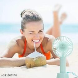 9f3052b6e57bd551935950f0c6929d30.jpg Convenient Ultra-Quiet USB Urmf Rechargeable Portable Mini Handheld Cooling Fan with Removable Stand