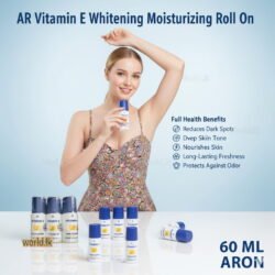 75ml Deodorant AR roll on underarm skin with Vitamin E ardr