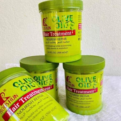 ROUSHUN Herbal Olive Oil Hair Treatment 500ml (ROOH) Nourish Repair Hair Care Oil Conditioner Mask lotion Damaged Hair Strengthen Hair Roots