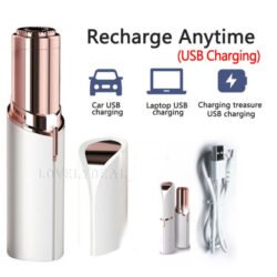 a1d1fc4adabaa054ad40a7a8d81f98a6.jpg 18k Gold Plated Rechargeable Facial Trimmer Frt Finishing Touch Flawlbss or Flawless Hair Remover Machine