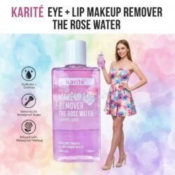 KARITE Eye + Lip Waterproof Makeup Remover the Rose Water kmrw 180ml