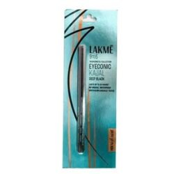 LAKME ORIGINAL Eyeconic Kajal Deep Black, WATERPROOF Mascara, Up To 22 Hrs, 2lwb