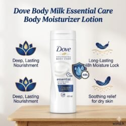 a469d699f187bcddebafcd2b06e0a8b2.jpg 400 ml Original Dove Body Love (dlds) Essential Care Body Lotion for Deeply Nourishes Dry Skin