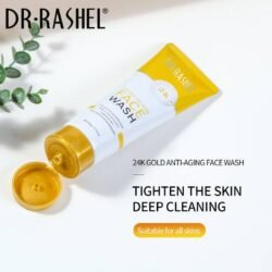 DR RASHEL Product New 24K Gold Anti-Aging Tighten The Skin Deep Cleaning WHITENING Face Wash 100g dr2k