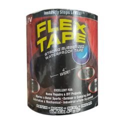 Super Strong Flex Plastic Patching WATERPROOF Tape Powerful Adhesive with a Thick, Flexible Rubberized 4" (Fwpt)