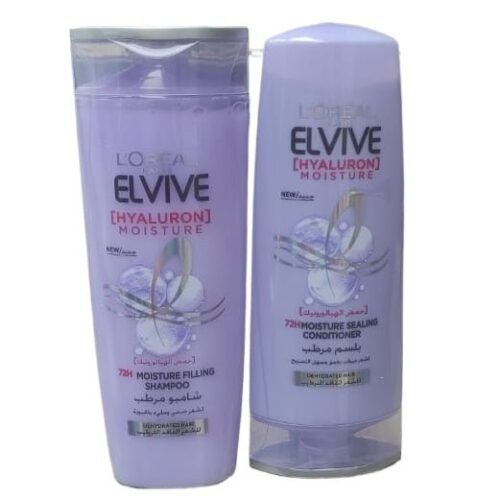 afe2837ddd27d76b60cc5170d418875b.jpg L'Oreal Paris Elvive Hyaluron Lpeh 72H Moisture Loreal Shampoo 400 ml and Conditioner 360 ml