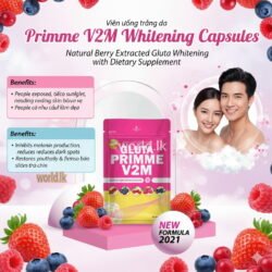 b085581ae48cf6bf2900ddeb8671bd8a.jpg Gluta Primme V2M Whiiteening Capsules Natural Berry Extracted with Dietary Supplement Products Made In Thailand