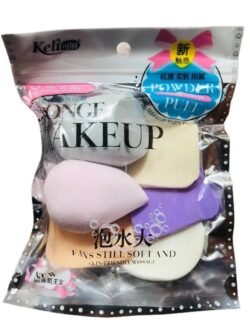 b0898d9f19b4e640ffe4571ff42fcc53.jpg Professional Makeup (6pcs) Sponge Beauty Blender for Blending Face Makeup, Multicolor Face Sponge Puff - Pack of 6 pieces