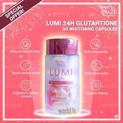 b251a76080e87677aef077bc66c698c8.jpg LUMI 24H GLUTATHIONE 60 CAPSULES / Tablets Whitening Skin Protection & Increase Body Collagen provide powerful antioxidant support