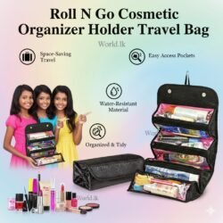 Cosmetic Bag Travel Bag Roll N Go Women's Bag Holder Travel Buddy Organizer (brng)