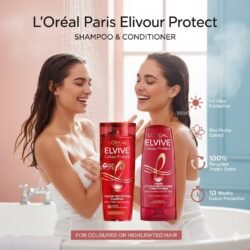 b5e102a2cfad4d6180b8e428a4ed78a9.jpg L’Oréal Paris Elvive Colour Protect Loreal Shampoo 400 ML & Conditioner 360 ML lcps
