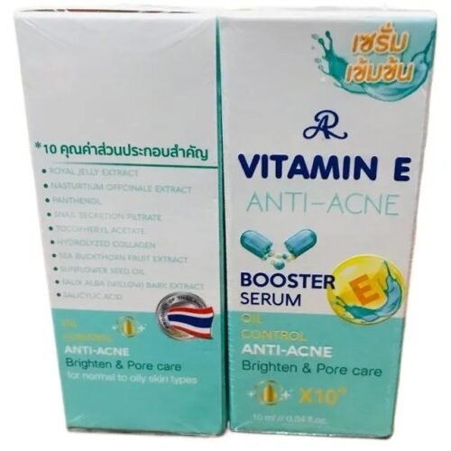 b8e9ab5f1e553b7ab6afa626dae33b05-1.jpg Booster Serum 10ml (arbs) AR Vitamin E Anti-Acne Brighten & Pore care Oil Control