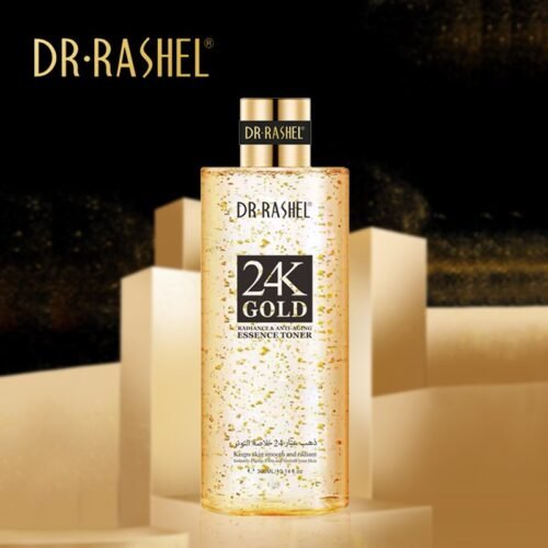 Skin Smooth Toner DR RASHEL 24K Gold (dr4k) Radiance & Anti-Aging Essence Toner - 300ml