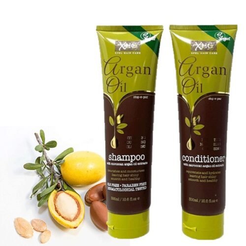 bef6363a0637470858f7ce20a60270b4.jpg 2 x 300ml XHC Argan Oil Shampoo & Conditioner aoir